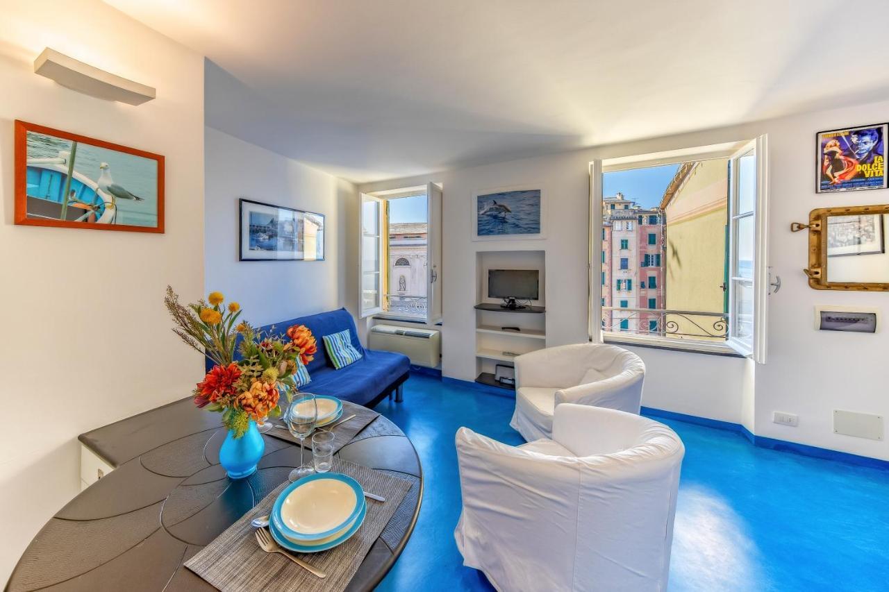 Casa Marina Relax Con Vista Sul Mare Apartment Camogli Bagian luar foto