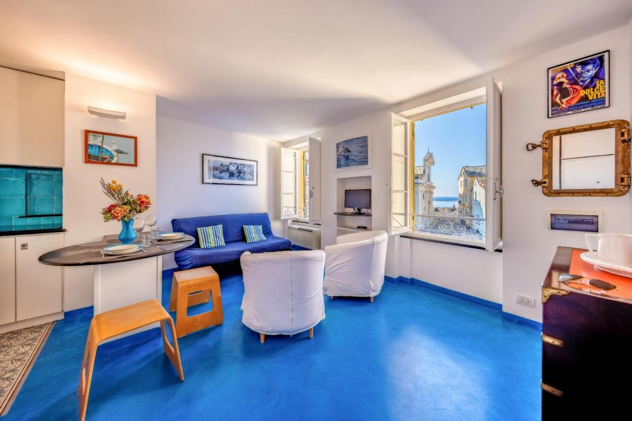 Casa Marina Relax Con Vista Sul Mare Apartment Camogli Bagian luar foto