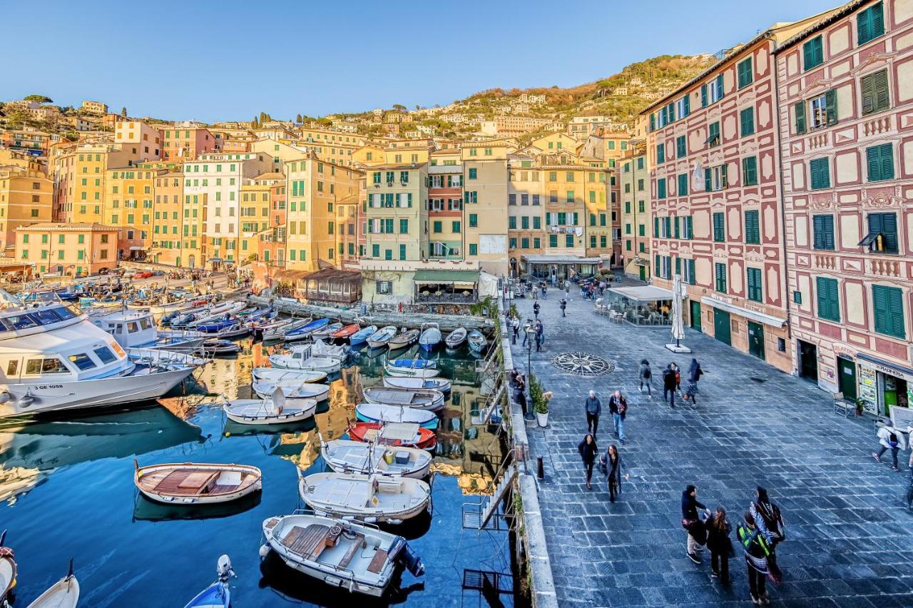 Casa Marina Relax Con Vista Sul Mare Apartment Camogli Bagian luar foto