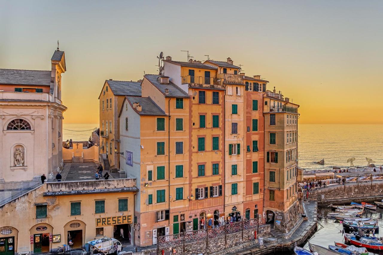 Casa Marina Relax Con Vista Sul Mare Apartment Camogli Bagian luar foto