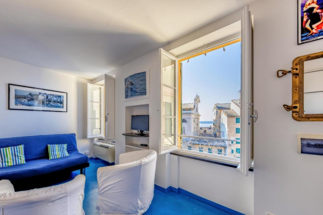 Casa Marina Relax Con Vista Sul Mare Apartment Camogli Bagian luar foto