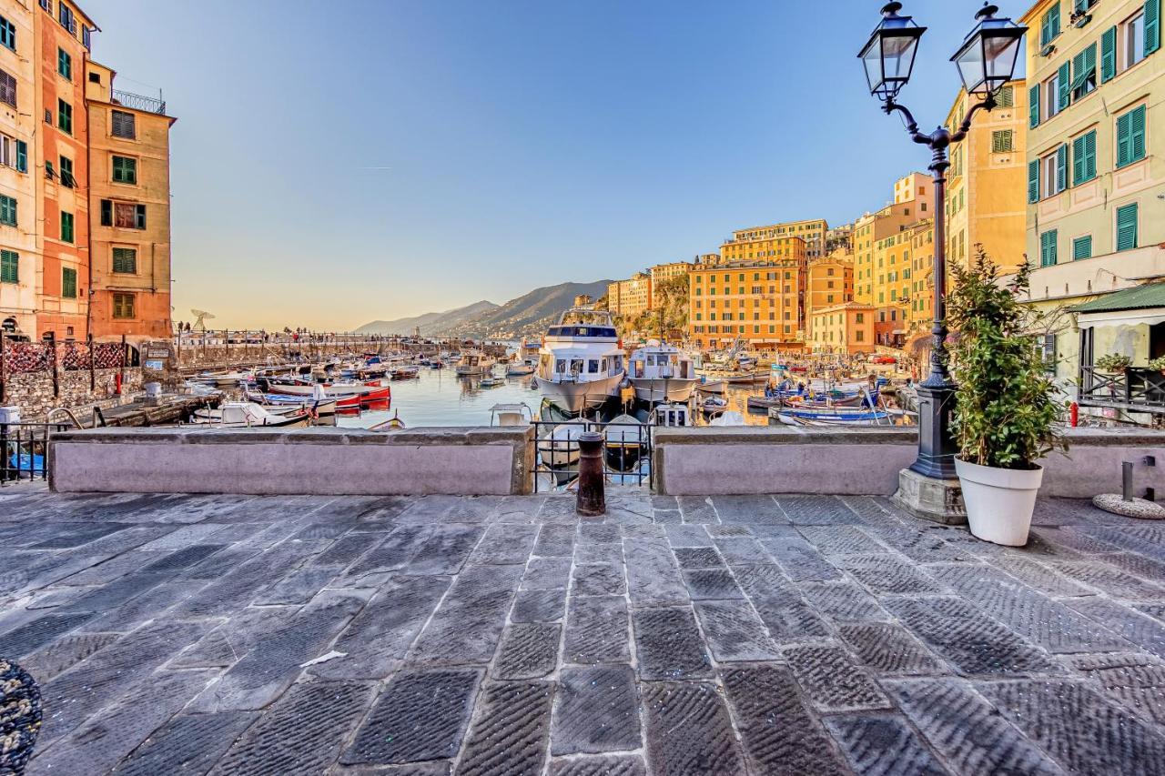 Casa Marina Relax Con Vista Sul Mare Apartment Camogli Bagian luar foto