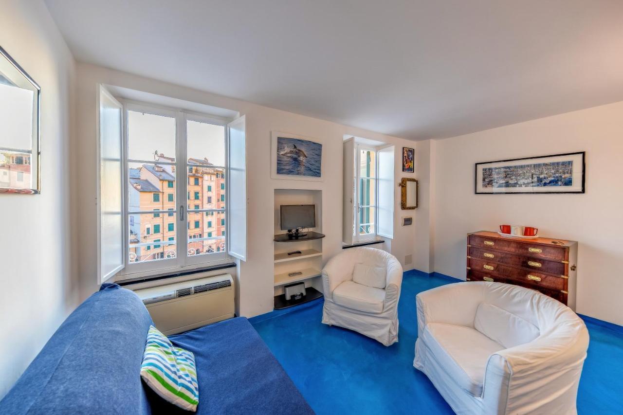 Casa Marina Relax Con Vista Sul Mare Apartment Camogli Bagian luar foto
