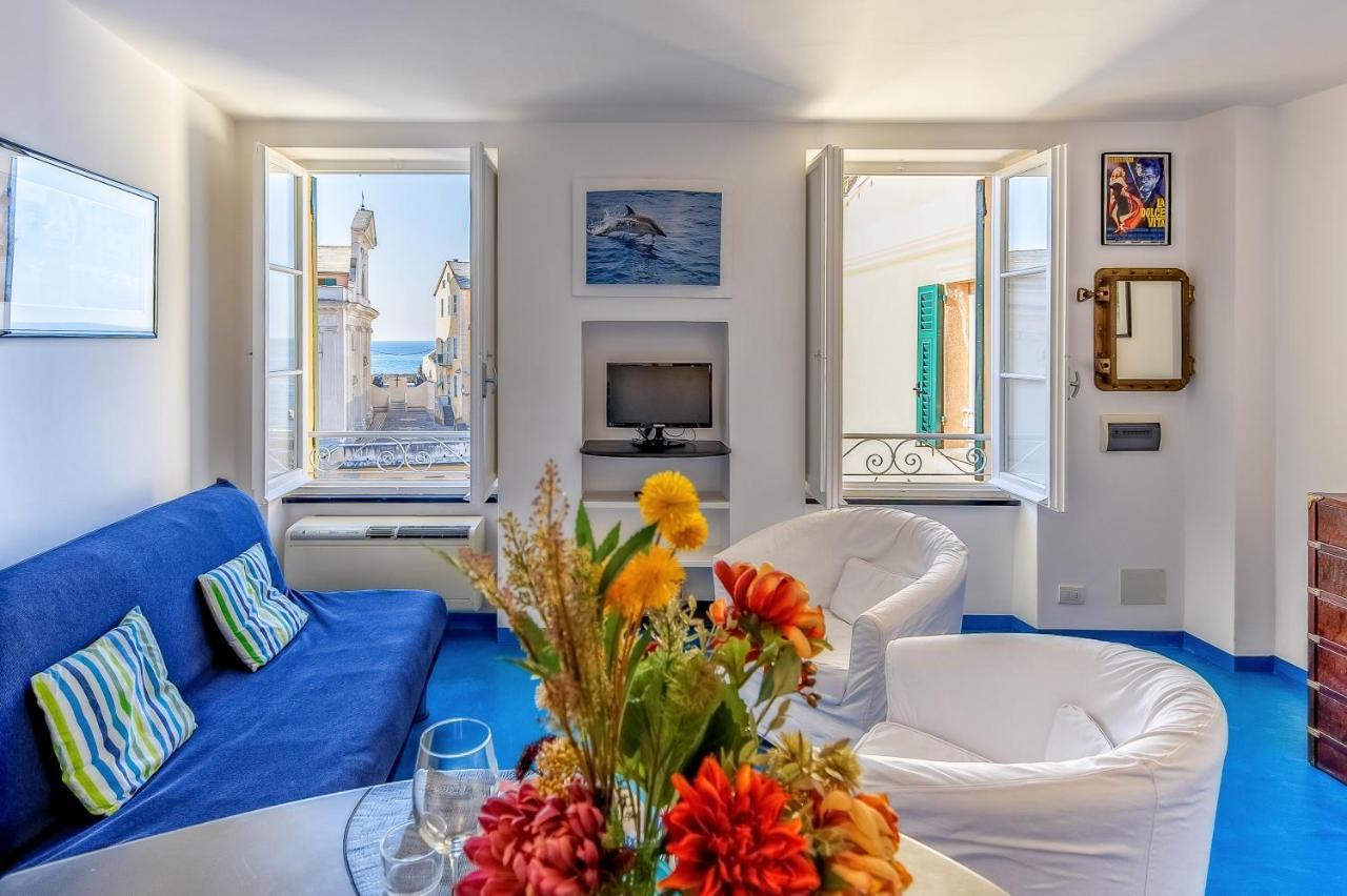 Casa Marina Relax Con Vista Sul Mare Apartment Camogli Bagian luar foto